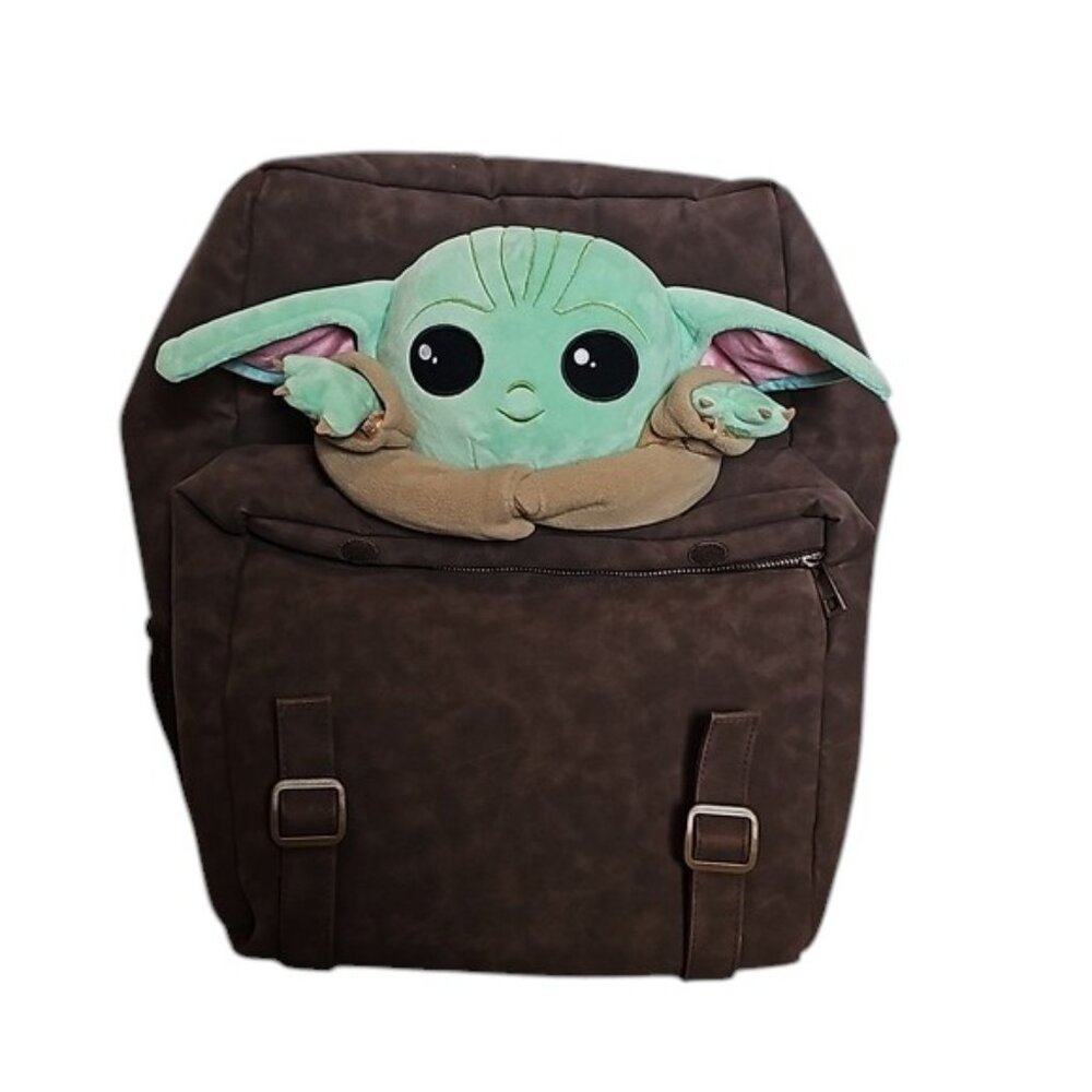Baby Yoda Plush Backpack